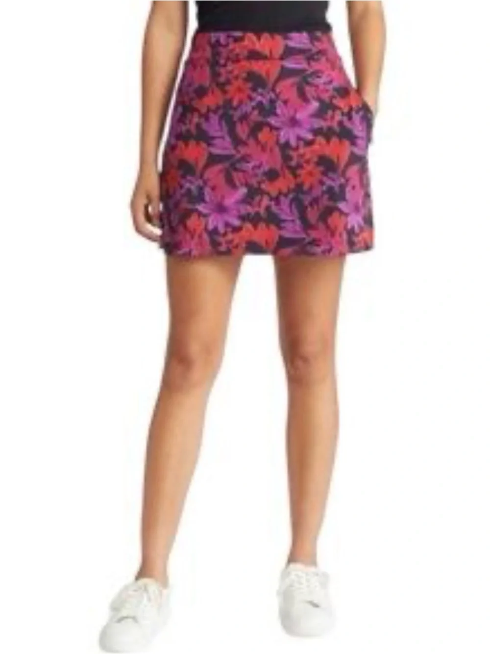 Tommy Bahama IslandZone Joyful Jewel Floral Skort Size Large Active